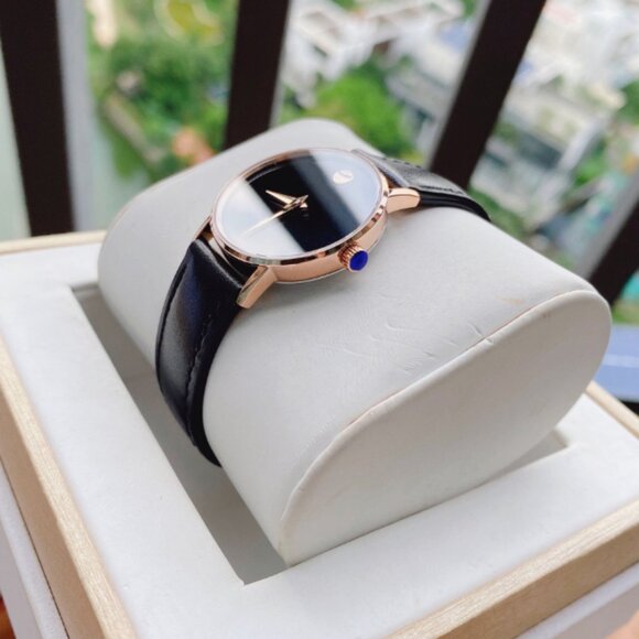 Movado Women\'s Classic Gold Leather Watch New main image 5